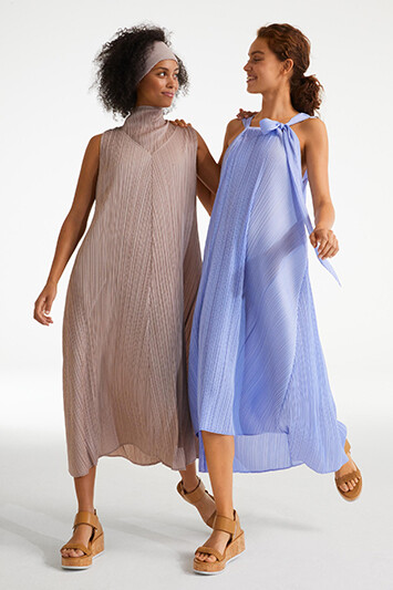 【未使用】PLEATS PLEASE 2023AW Vネックチュニック PLEATS PLEASE ISSEY MIYAKE - 【未使用】PLEATS PLEASE 2023AW