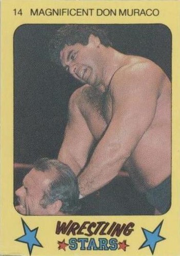 1986 Monty Gum Super Wrestling Stars - Don Muraco #14