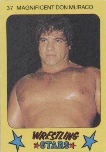 1986 Monty Gum Super Wrestling Stars - Don Muraco #37