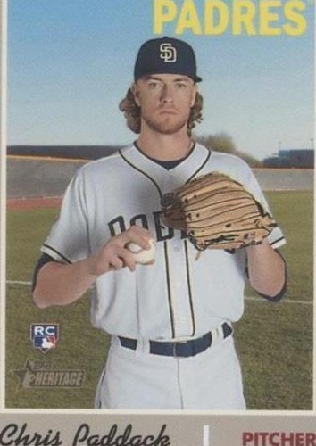2019 Topps Heritage High Number - Chris Paddack #703