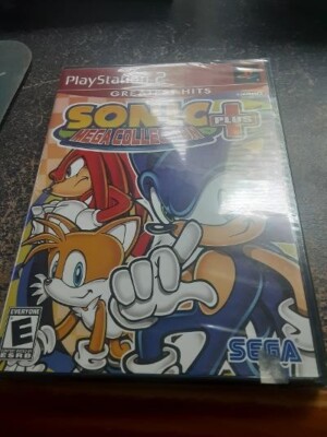 SEALED NEW Sonic Mega Collection Plus 2004 PS2 CIB PlayStation 2 The Hedgehog GH
