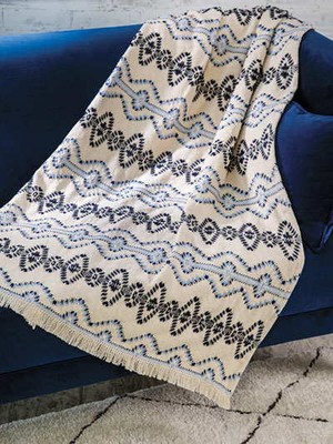 Inspiring Afghans for Swedish Weaving 8 Stunning Designs for Monk's Cloth Annies