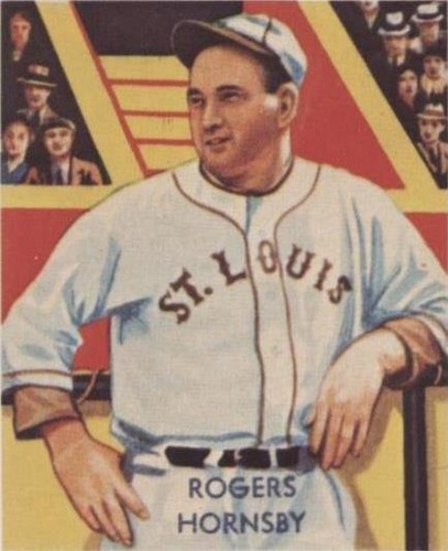 1985 Renata Galasso 1934-36 National Chicle Diamond Stars Reprints - Rogers Hornsby #44