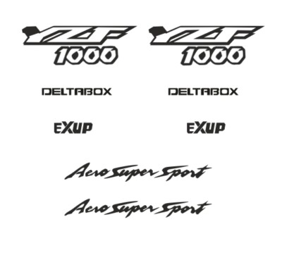 Yamaha YZF 1000 Thunderace 1996 passender Aufkleber Decal Satz Verkleidung