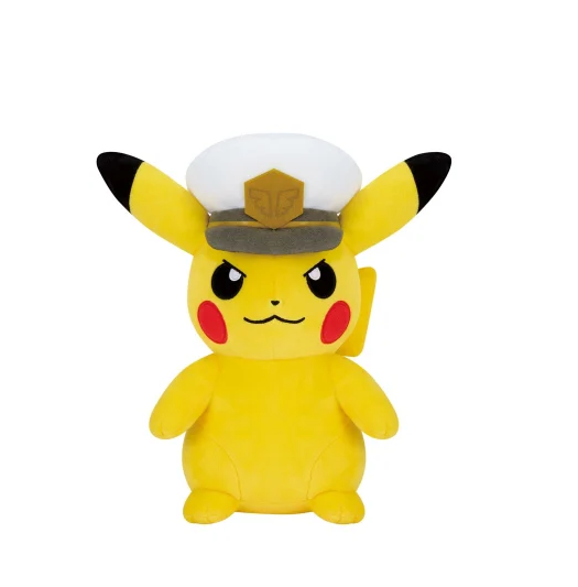 Покемон БАНПРЕСТ Мофугутто Плюшевый капитан Пикачу 1