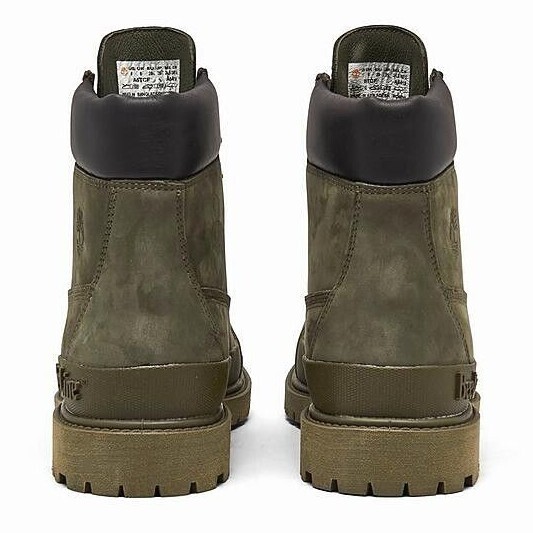 Pre-owned Timberland X Bbc 6" Bee Line Olive Green Army Rubber Sz 8-10 - Tb0a5sa2a58
