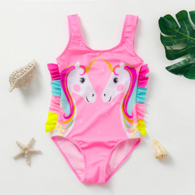 Unicorn girl sales bathing suit