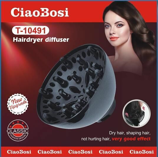 Diffusore Universale Phon Asciugacapelli Acconciatura Capelli Ricci T-10491 linq