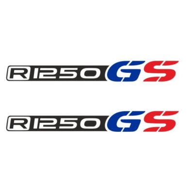 BMW R 1250 GS passender Aufkleber Satz 3 Farbig -  Motorrad Beschriftung