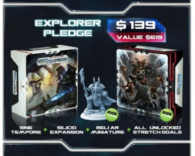 Sine Tempore Kickstarter Exclusive Explorer Pledge KS Ludus Magnus Game