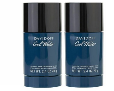 2 Piece Lot x Davidoff Cool Water Men Deodorant Stick 2.4 Oz / 70g New Sealed