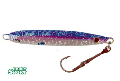 VERTICAL JIG   REGULAR GR 160 CON ASSIST HOOK BLU PURPLE 22126 NO shimano