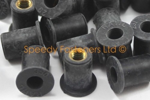 Kawasaki 92015-1757 m5 Rubber Well Nuts Wellnuts for Fairing