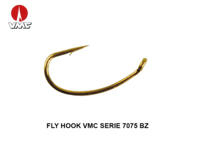 AMI VMC SERIE 7075 BZ BRONZATO SIZE  16  BUSTA 20 PZ  PESCA A MOSCA FLY FISHING