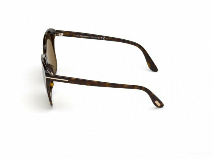 Pre-owned Tom Ford Faye-02 Ft 0788 Tf 788 52h Havana Polarized 56 Mm In Brown