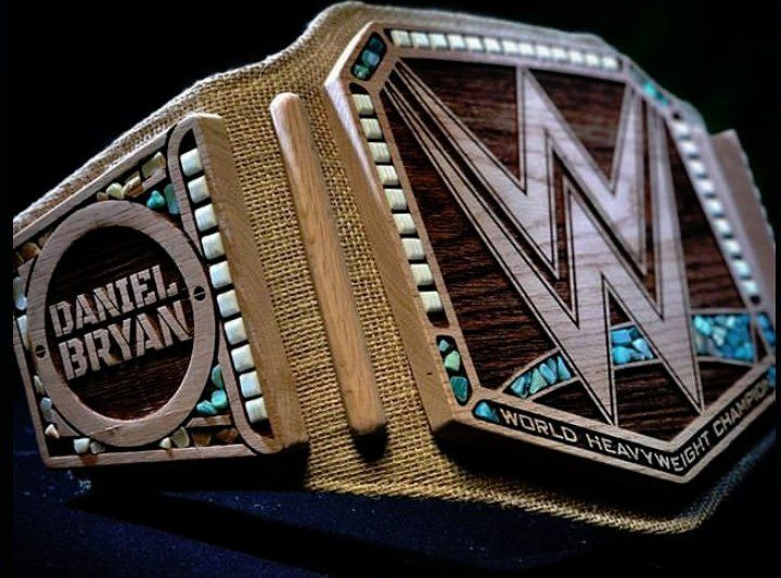 DANIEL BRYAN NEW WORLD HEAVY WEIGHT CHAMPIONSHIP BELT