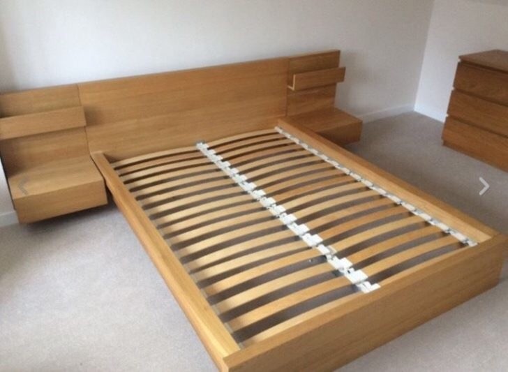 Ikea Malm Double Bed and Bedside Tables in Roath, Cardiff Gumtree