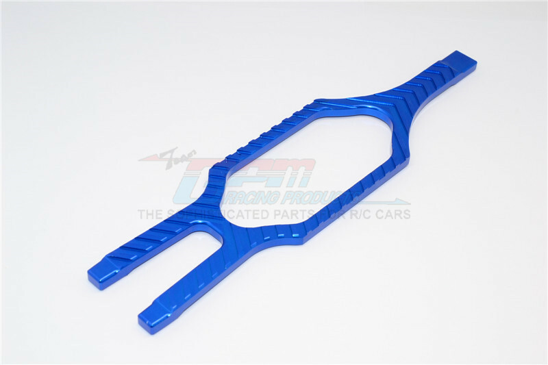 For Traxxas Slash -ALUMINIUM BATTERY HOLDER - 1PC (FOR SLASH 4X4 LOW-CG)-BLUE