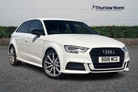 2018 Audi A3 1.5 TFSI CoD Black Edition Sportback 5dr Petrol S Tronic Euro 6 (s/