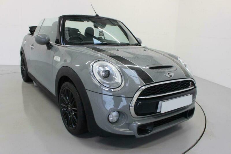 2017 GREY MINI COOPER S 2.0 192 CONVERTIBLE 2DR MANUAL CAR FINANCE FR £