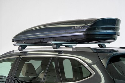 Roof Box 400L MENABO MANIA 400 Black-Shiny
