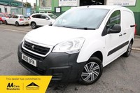 2018 Peugeot Partner 1.6 BLUE HDI SE L1 White 5 Door Long MOT Finance Available