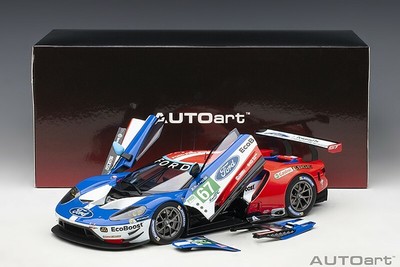 Autoart FORD GT LE MANS 2017 P.DERANI/A.PRIAULX/H.TINCKNELL #67 1/18 New Release