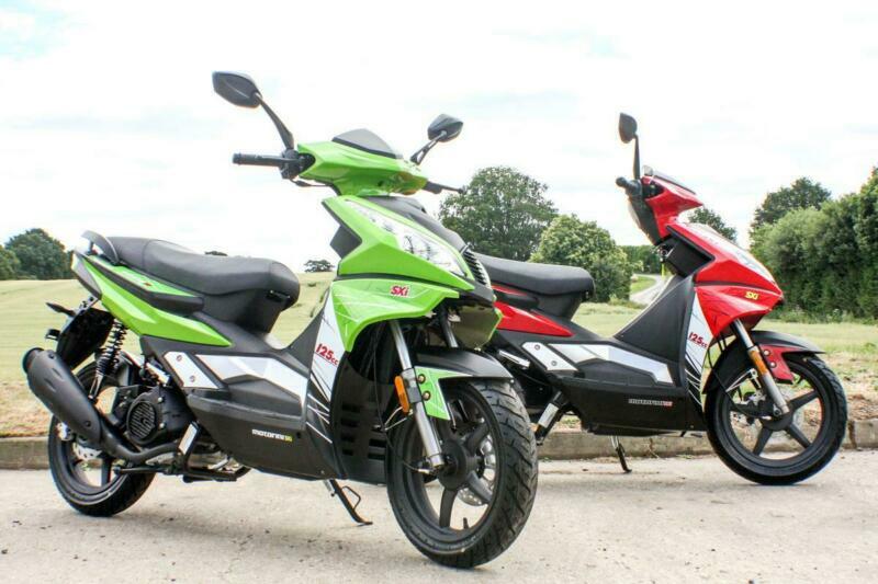 Motorini SXI 125cc Moped Scooter Brand New Cheap to Run in