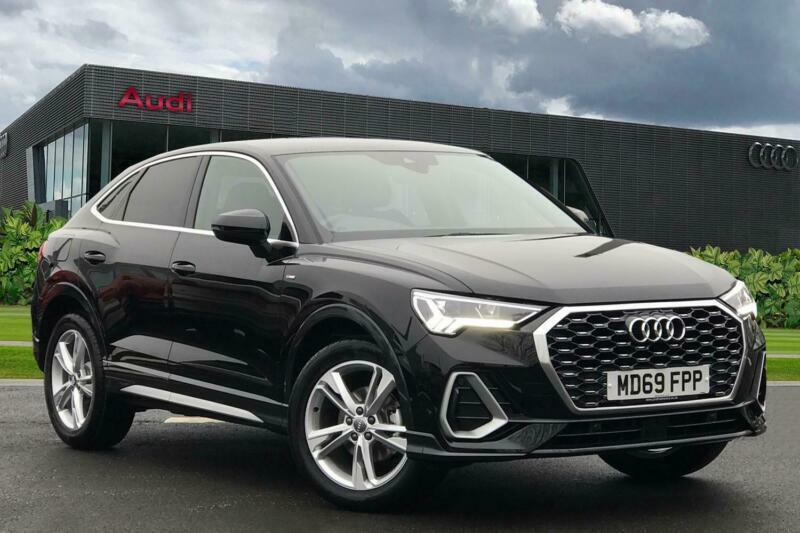 2020 Audi Q3 Sportback S line 35 TFSI 150 PS S tronic Petrol black Semi
