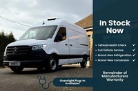 2022 Mercedes Sprinter Mwb 315 Refrigerated Chiller Van Large Fridge Van Diesel 