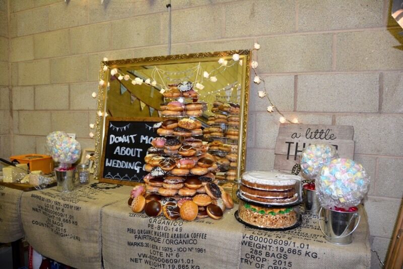  Cake  Stand  Krispy Kreme Donut Wedding  Cake  in 