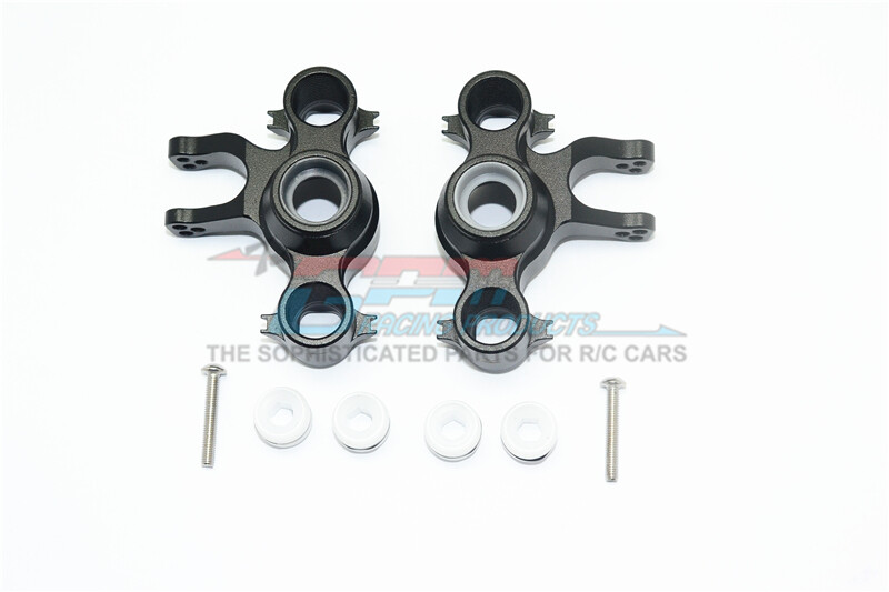 For Traxxas E-Revo (NOT for 2.0) ALUMINUM FRONT/REAR KNUCKLE ARMS -8PC SET-BLACK