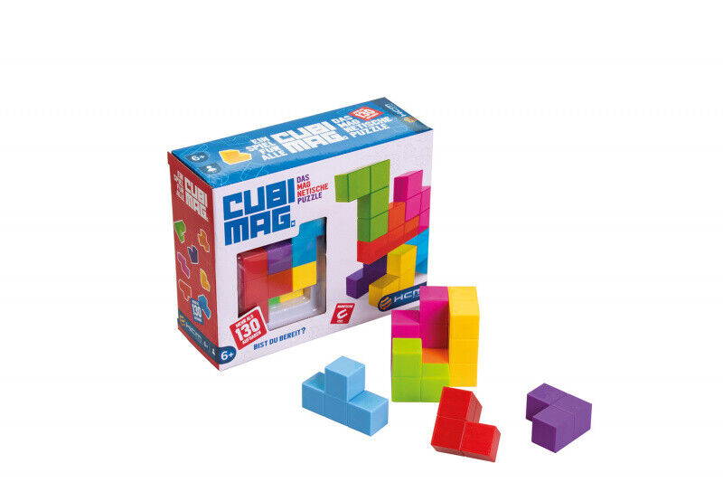Cubimag - magnetisches Brainteaser Puzzle - Knobelspiel - Logikspiel- HCM Kinzel