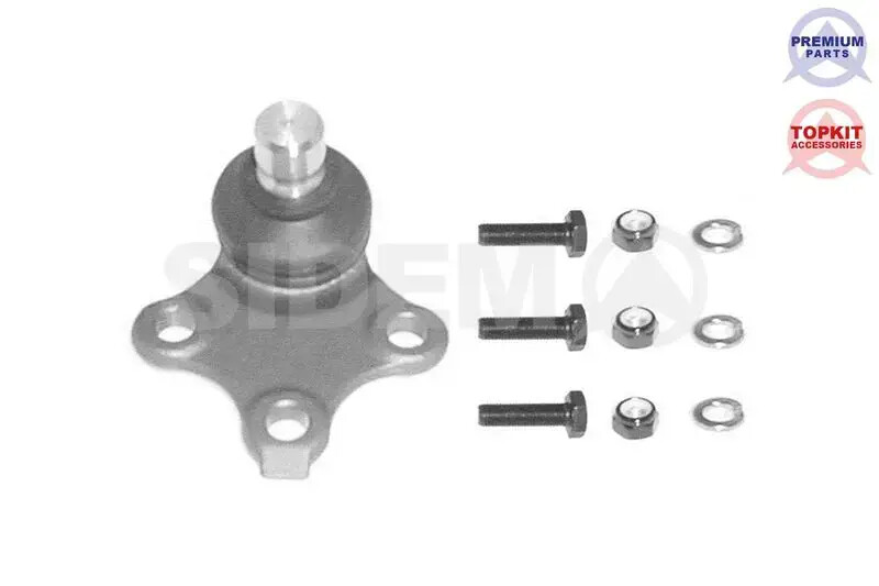 Pivot De Bras De Suspension ExtÃ©Rieur 53584 Sidem Pour CitroÃN Peugeot