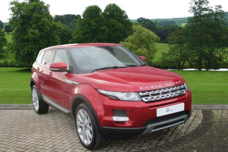 2013 Land Rover Range Rover Evoque 2.2 eD4 Prestige 5dr 2WD Diesel red