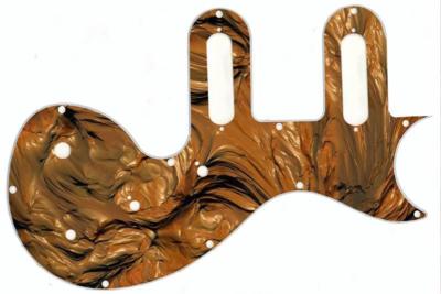 Pickguard  Epiphone Les Paul SL Scratchplate Graphical  Guitar Abstract 12