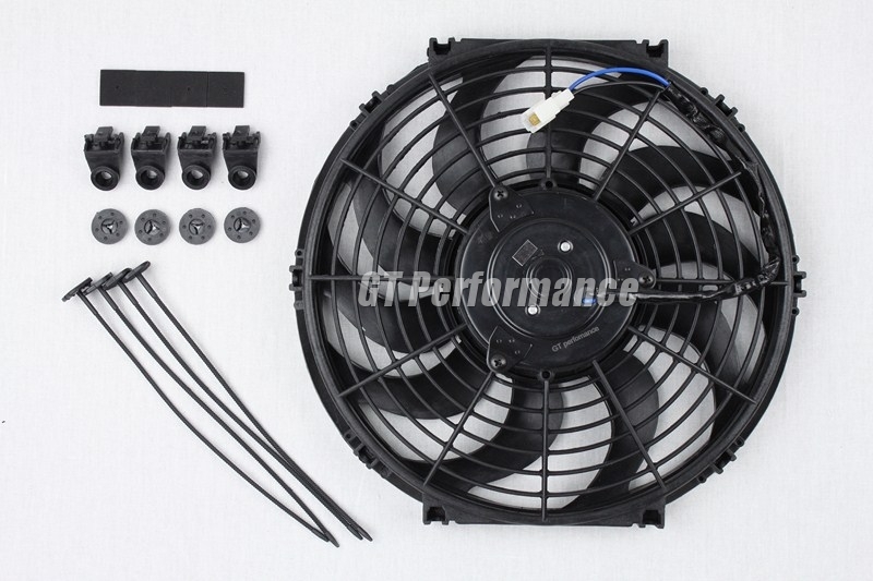 Ventilateur Extra Plat 320mm Universel 160w Ventilo Type Spal Pour Radiateur