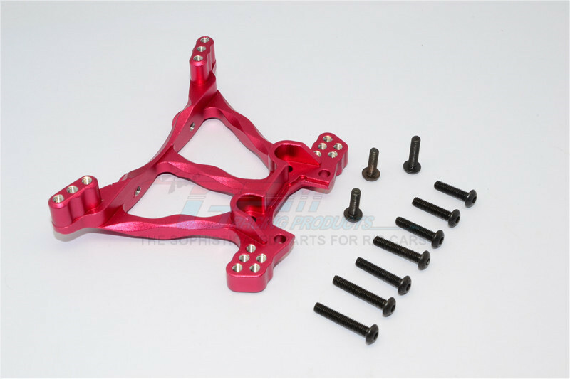 For Traxxas Slash -ALLOY REAR SHOCK TOWER - 1PC - RED