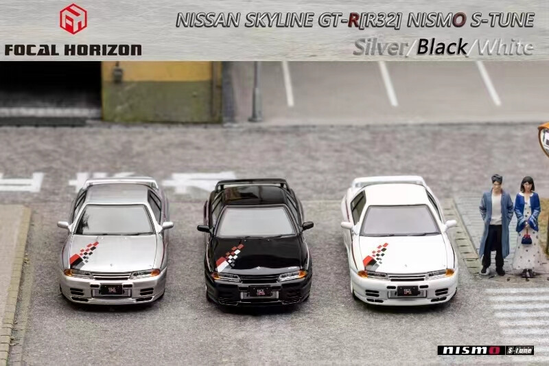 ミニカー Focal Horizon FH 1/64 Skyline GT-R R32 Preorder] Focal Horizon 1:64 Nissan Skyline GT-R R32 3rd