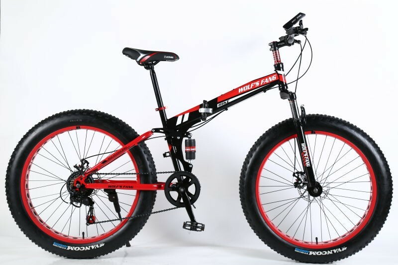 26/" 4/"D Fat Tire 21Speed Snow Mountain Bike Bicycle High-Aluminum Frame MTB