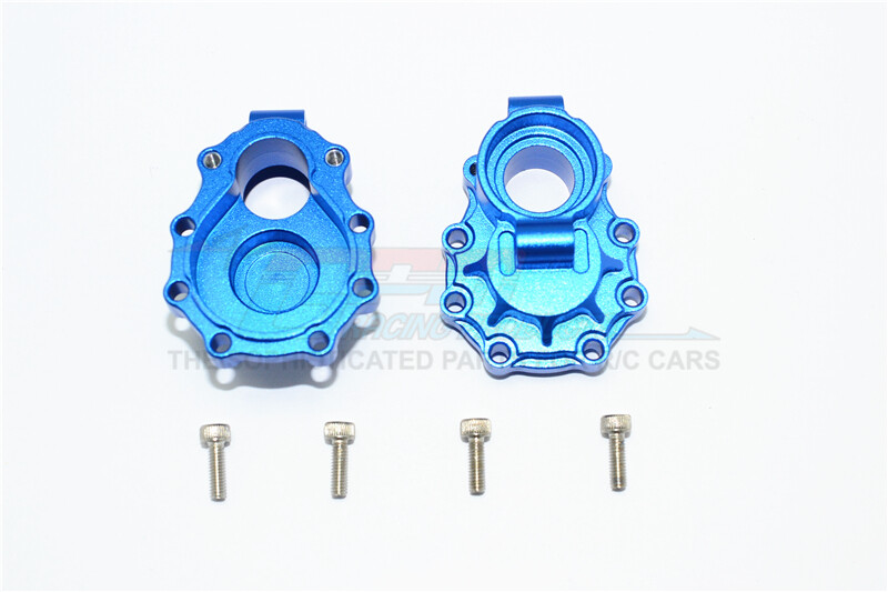 For Traxxas TRX-4 ALUMINUM REAR KNUCKLE ARMS INNER CASE -6PC SET-BLUE
