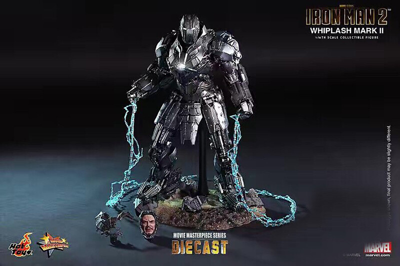 Hot toys Ht 1/6 Mms237-D06 Iron Man Blacklash 2.0 Alloy
