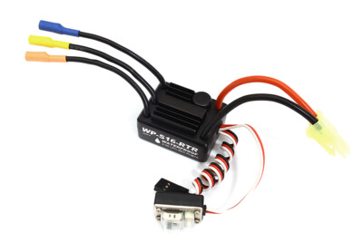 Precision Brushless ESC 25A WP-S16-RTR Waterproof 2-3S Designed for RC Car