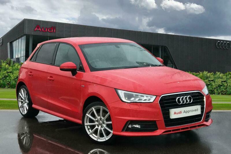 2017 Audi A1 Sportback S line 1.4 TFSI 150 PS 6speed Petrol red Manual