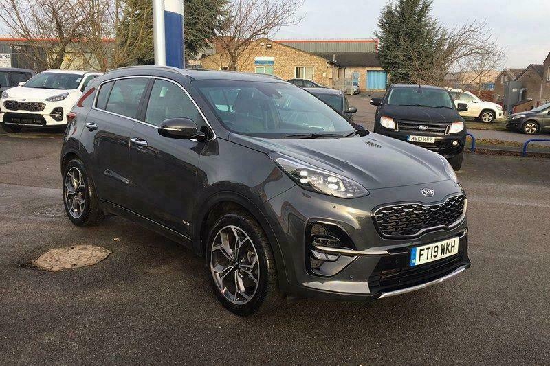 2019 Kia Sportage 1.6 TGDi GTLINE Petrol grey Semi Auto in Grantham