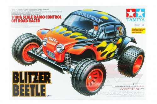 TAMIYA THUNDER BLITZ 1/10 RCカー Tamiya Thunder Blitz: A Blue Brick on Wheels? First Run of