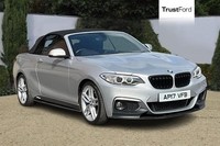 2017 BMW 2 Series 220d M Sport 2dr**REAR SENSORS - ELECTRIC HOOD - SAT NAV - BLU