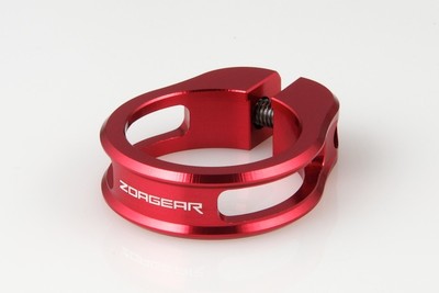 New ZOAGEAR Quick Release QR 31.8mm Bike Bicycle Cycle Seatpost Clamp Red