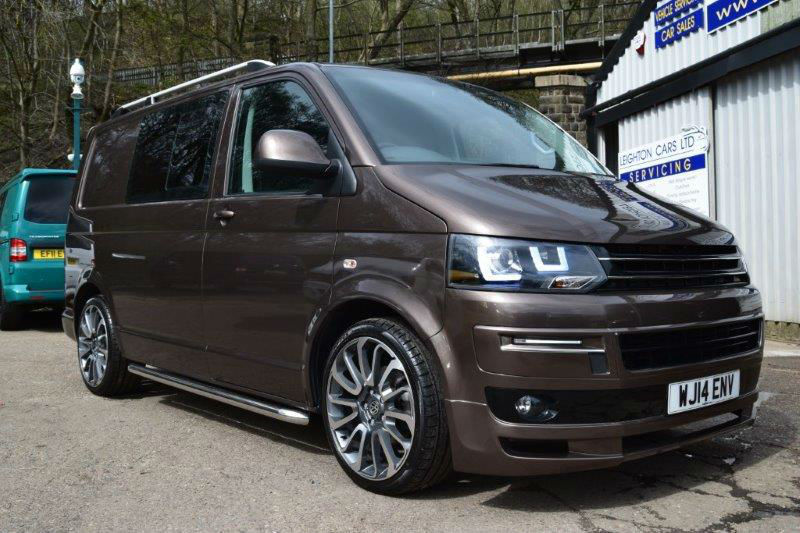 2014 14 VW Transporter T5 160ps Sportline Pk Kombi Toffee 15k AC