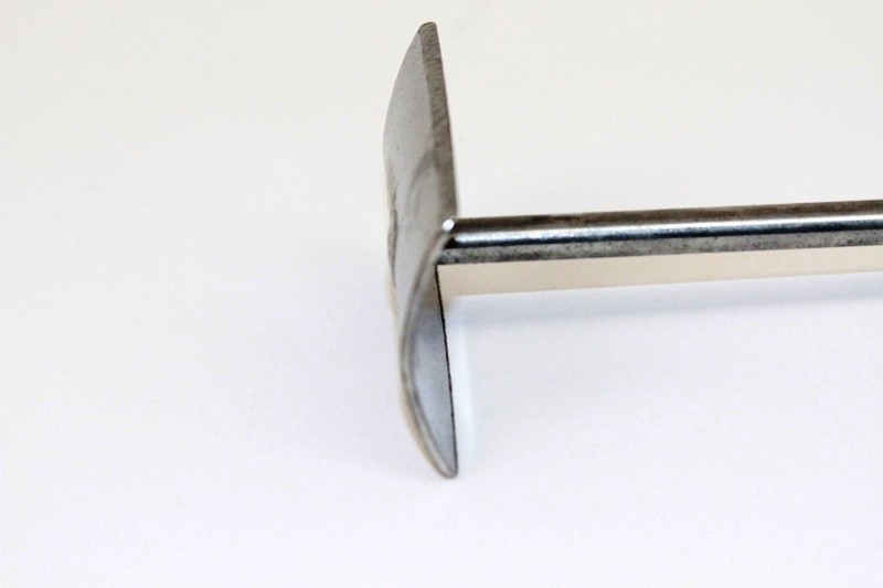 Metal Pelt Scraper Fleshing Tool Trapping Supplies Fox Mink Muskrat Coyote